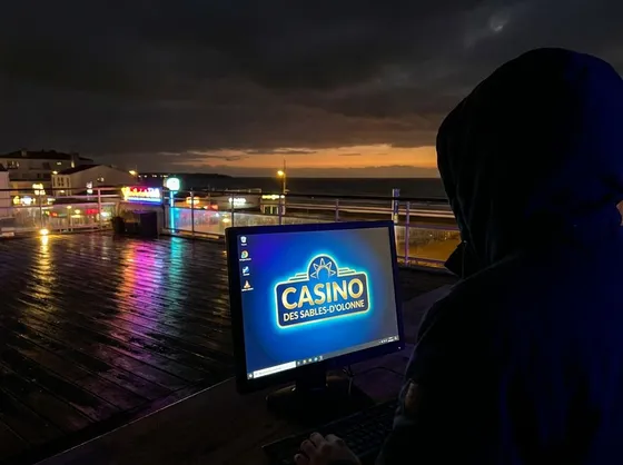 Page d'accueil du Casino des Sables-d'Olonne